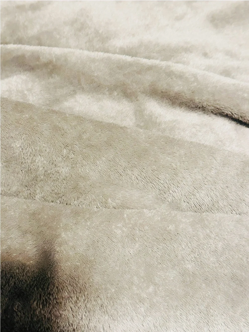 Studio Plush Velvet Throw Blanket - Gray